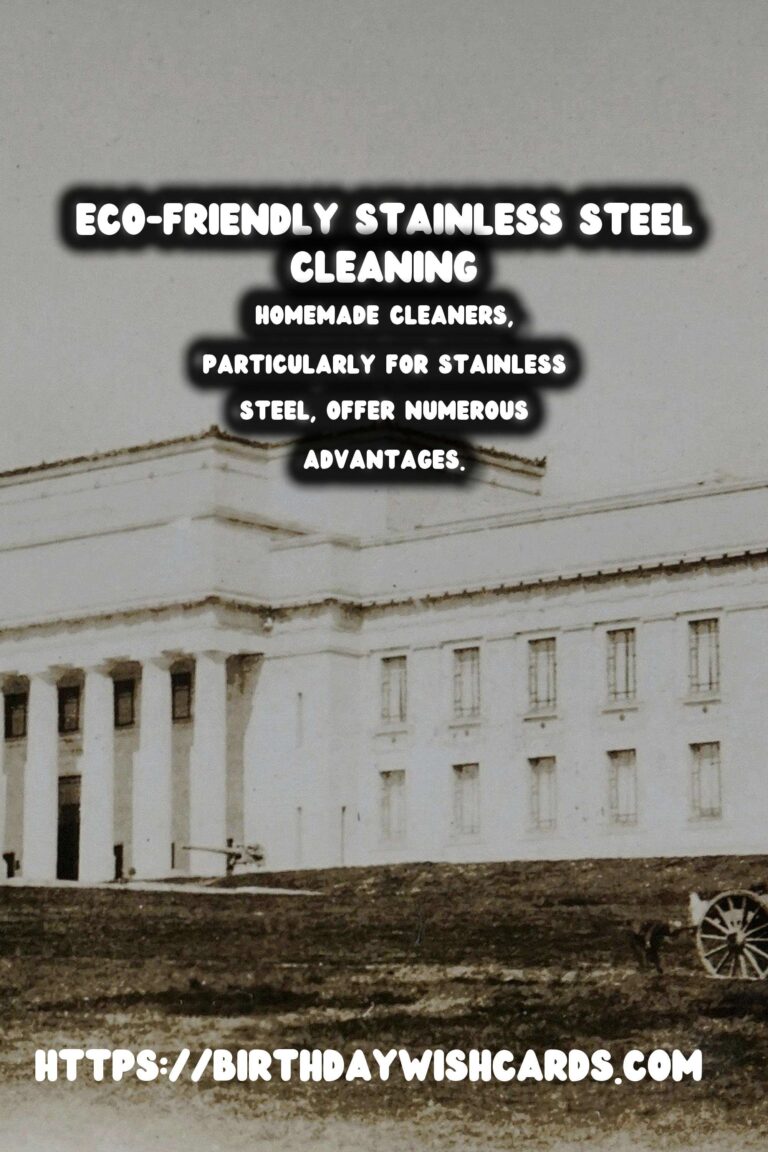 Homemade Stainless Steel Cleaner: A Chemical-Free Approach