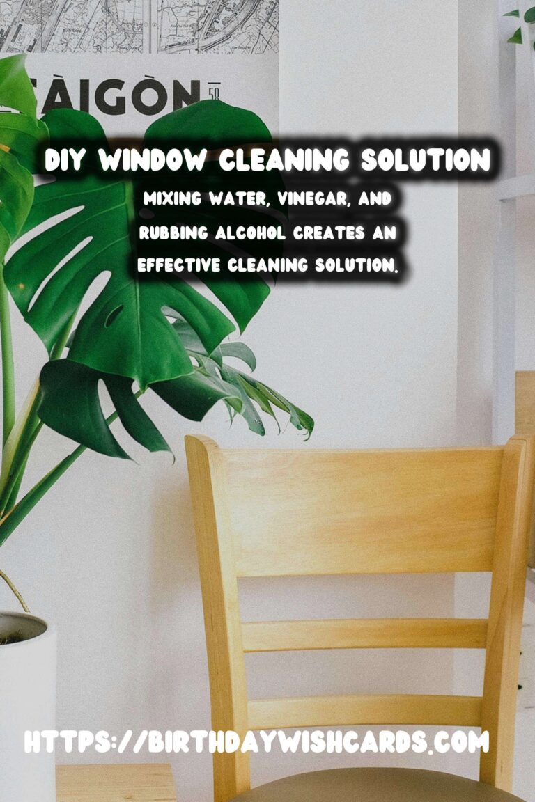 Homemade Window Cleaner: DIY Spray & Wipe for Streak-Free Shine