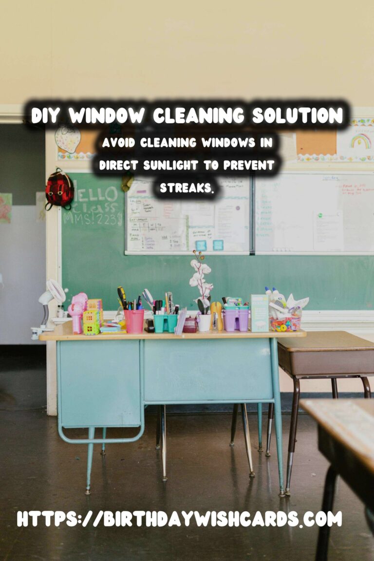 Homemade Window Cleaner: DIY Spray & Wipe for Streak-Free Shine
