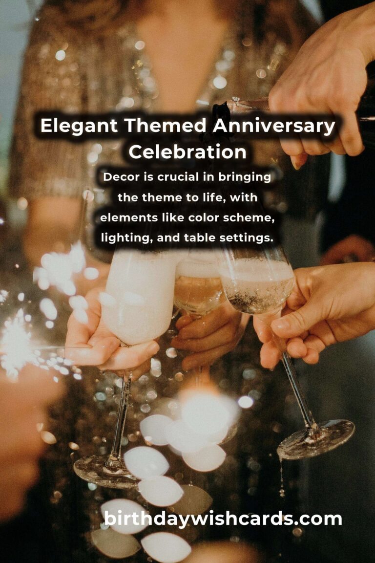 Host a Memorable Themed Anniversary Party with These Expert Tips
