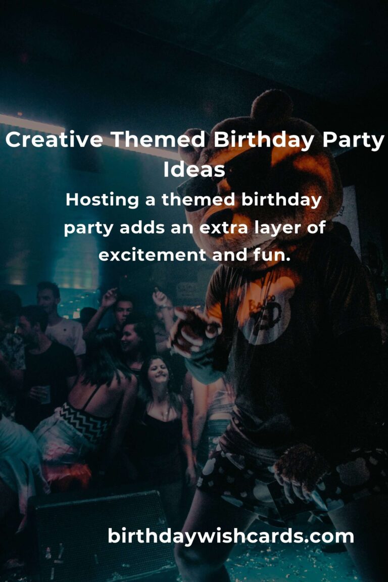 Host a Spectacular Themed Birthday Bash with These Creative Ideas