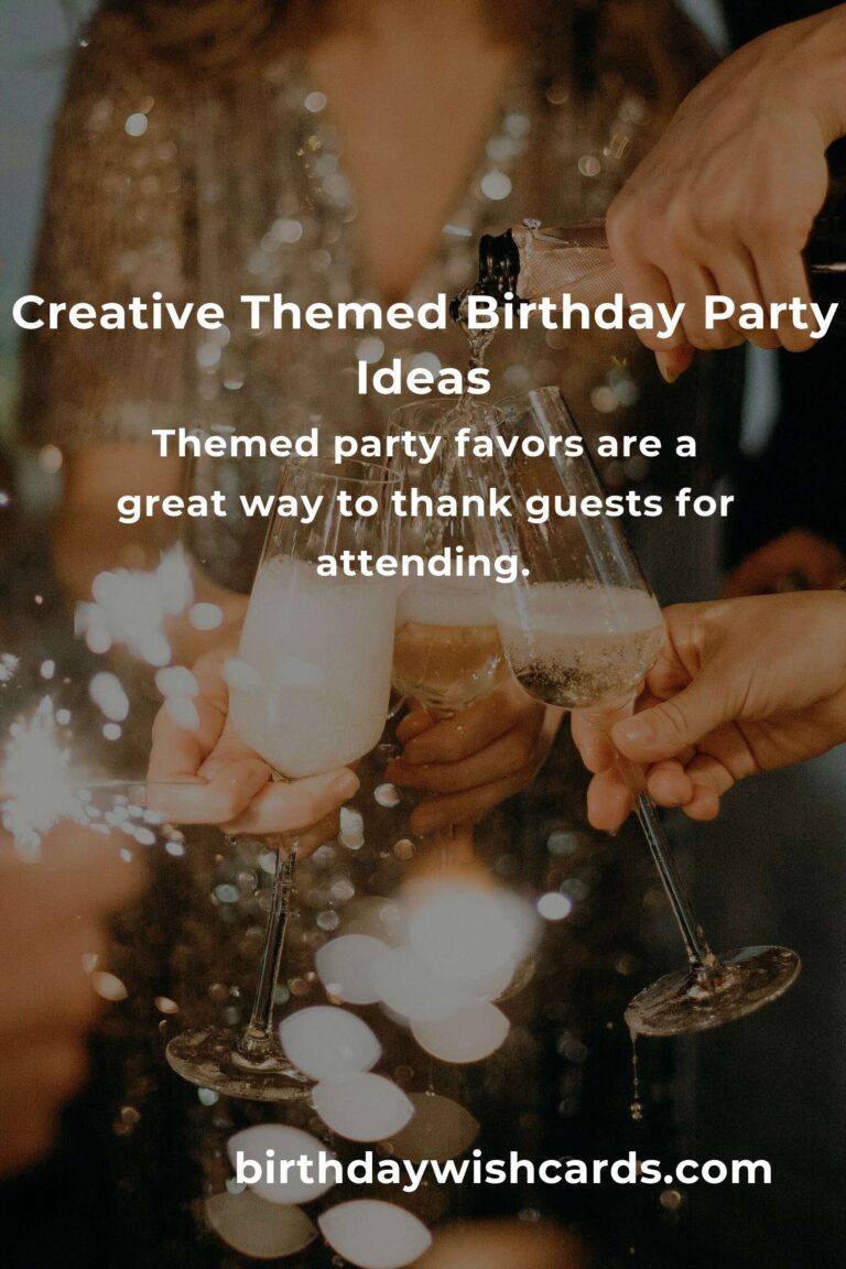 Host a Spectacular Themed Birthday Bash with These Creative Ideas