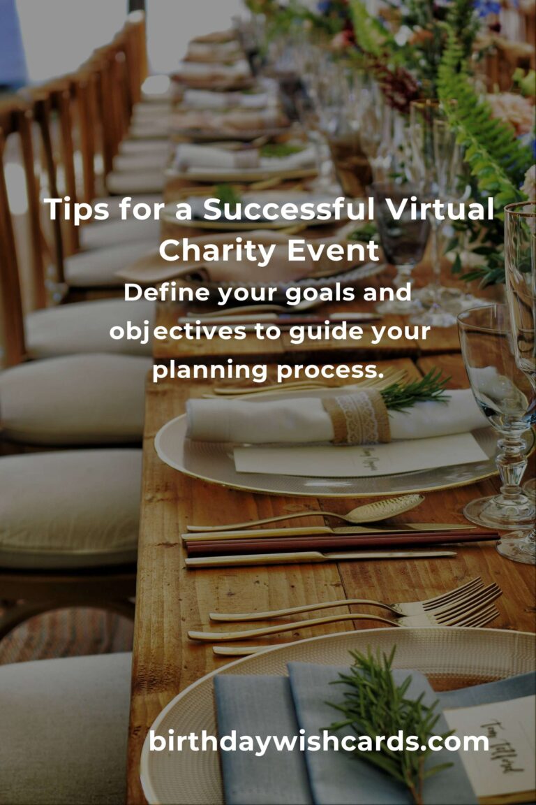 Host a Virtual Charity Event with These Essential Tips