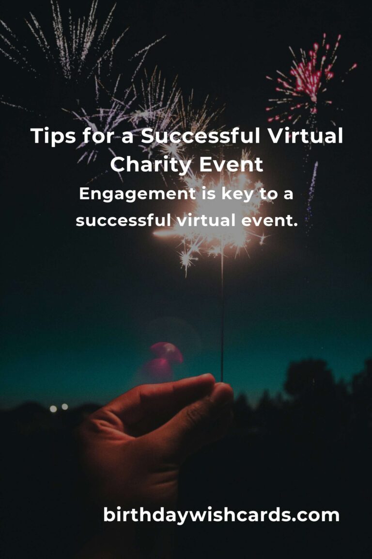 Host a Virtual Charity Event with These Essential Tips
