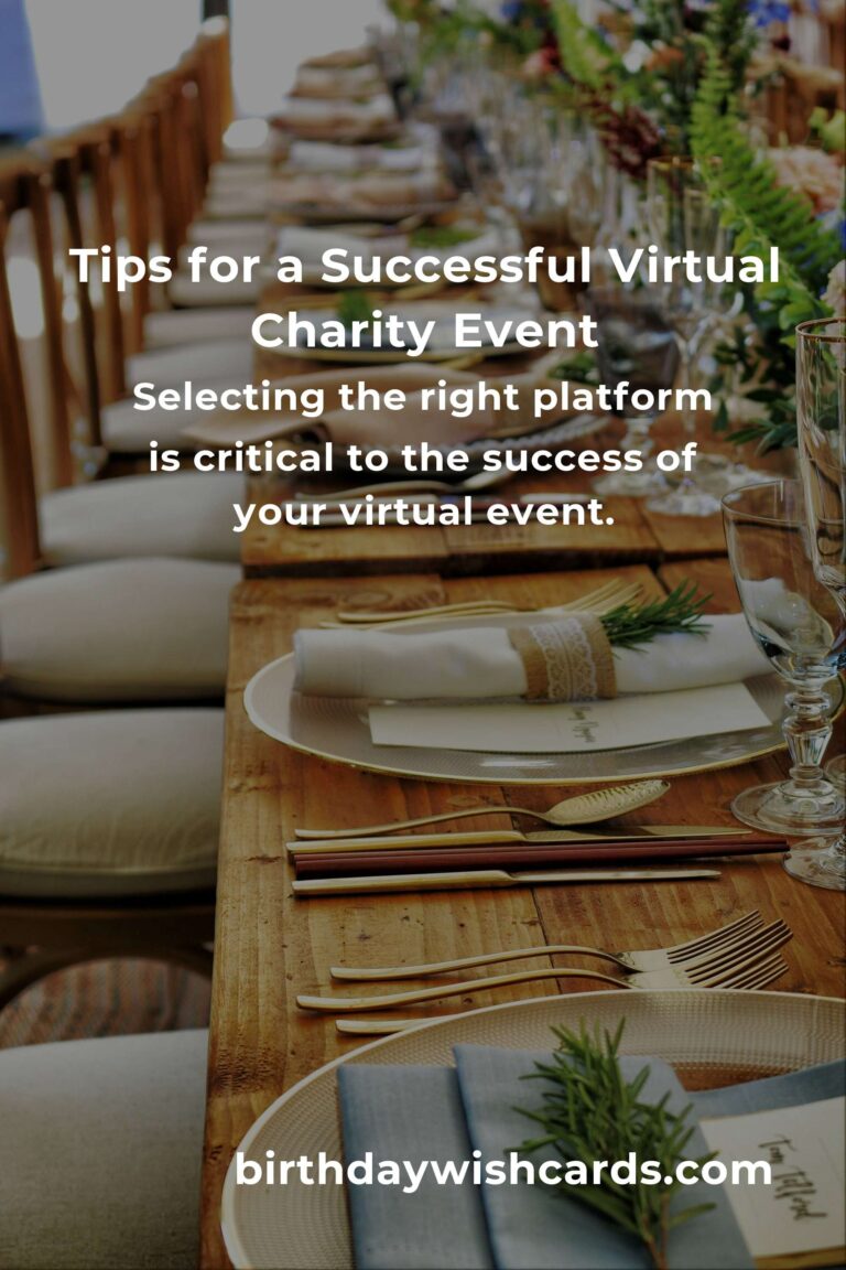 Host a Virtual Charity Event with These Essential Tips