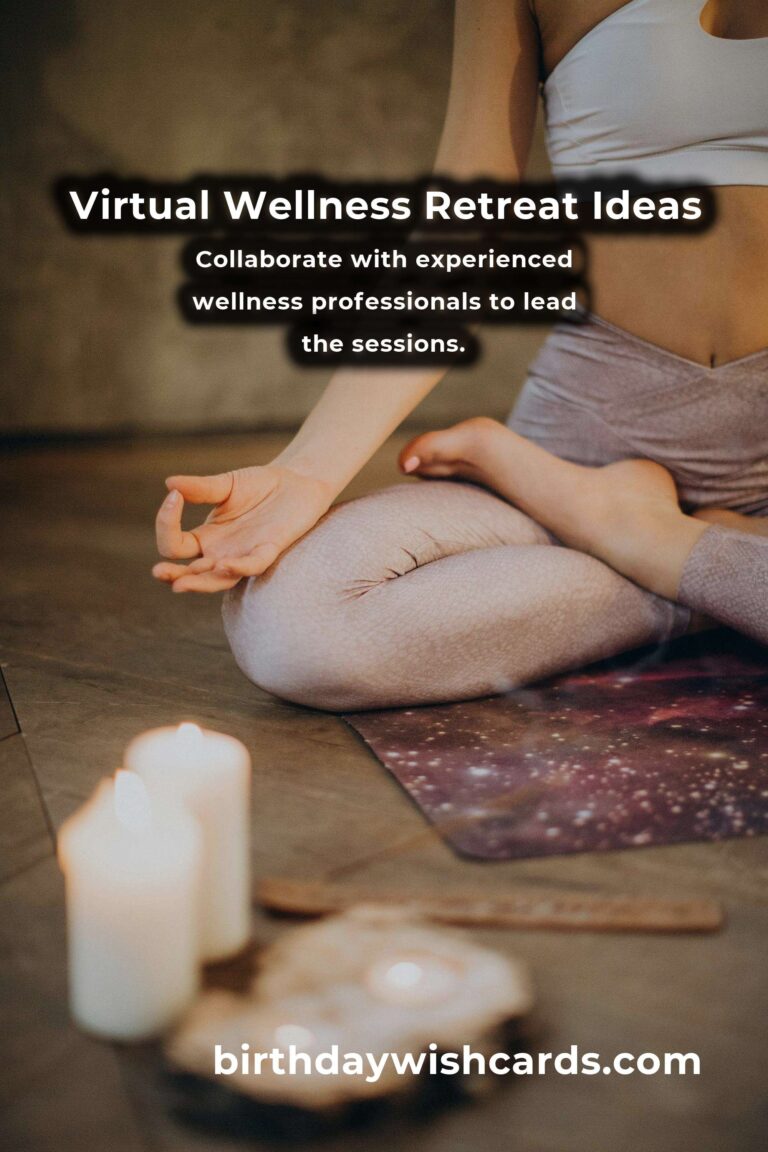 Host a Virtual Wellness Retreat with These Innovative Ideas