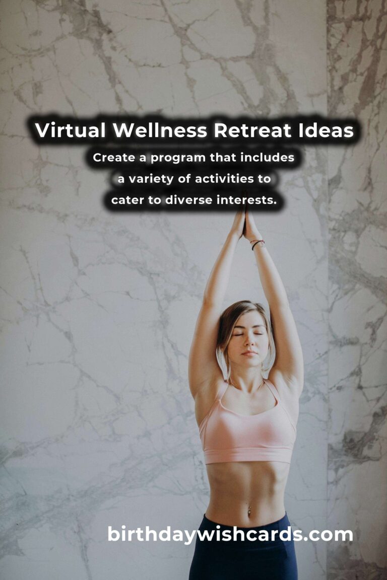 Host a Virtual Wellness Retreat with These Innovative Ideas