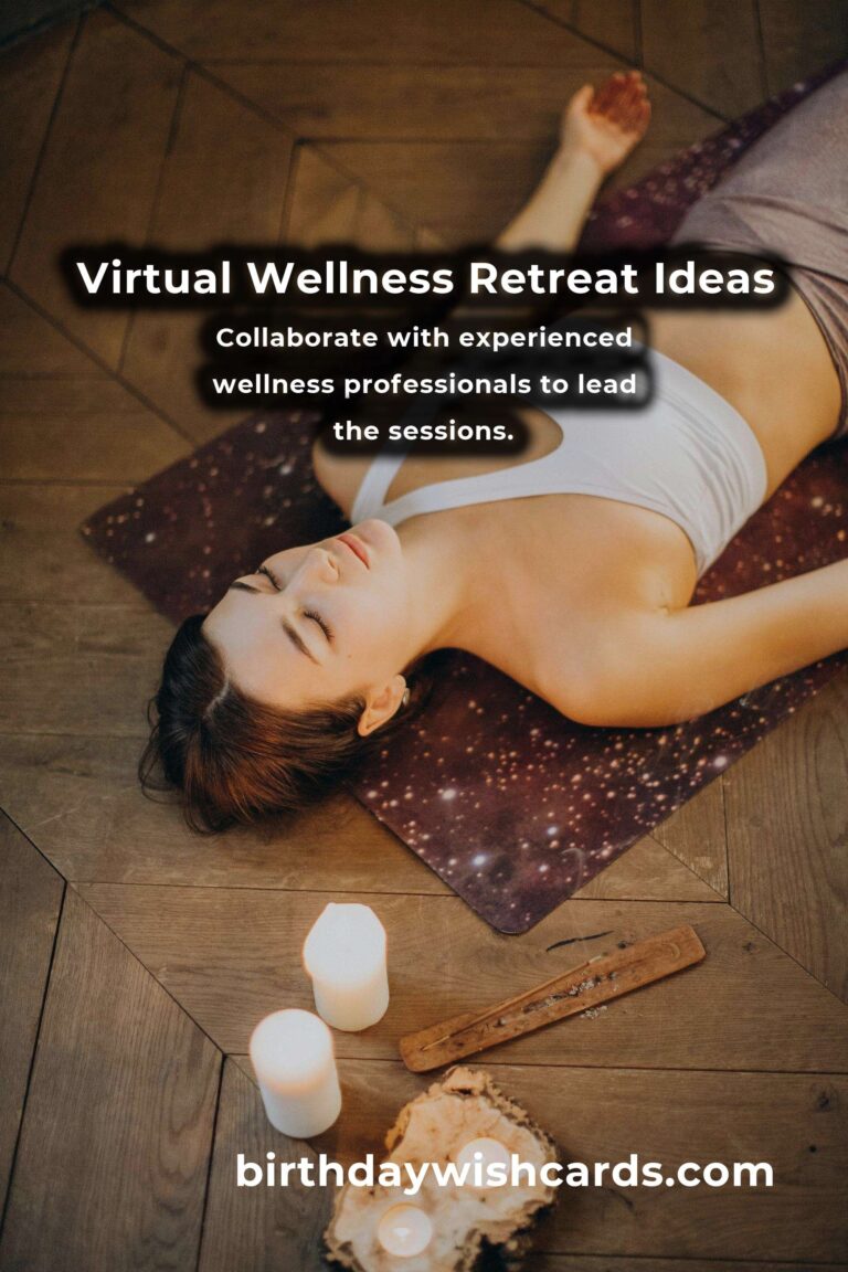 Host a Virtual Wellness Retreat with These Innovative Ideas