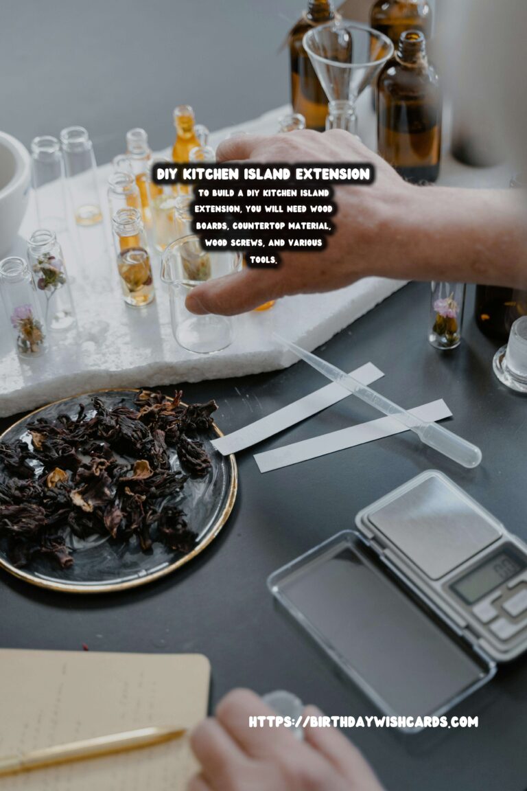 How to Build a DIY Kitchen Island Extension for More Space