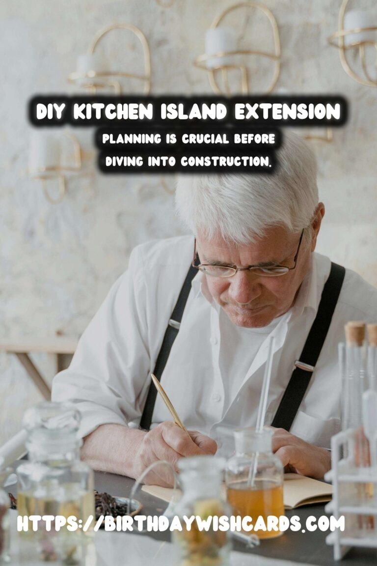 How to Build a DIY Kitchen Island Extension for More Space