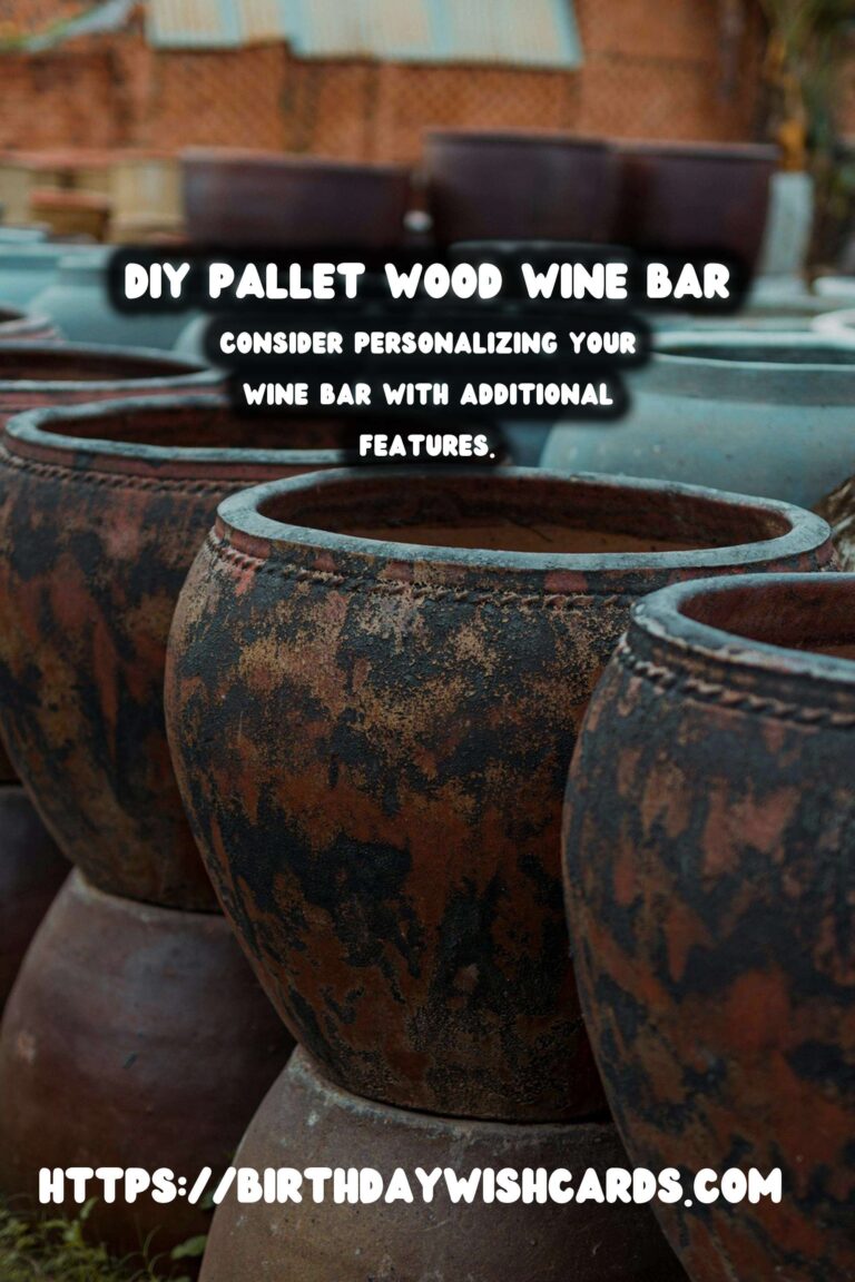 How to Build a DIY Pallet Wood Wine Bar for Your Home
