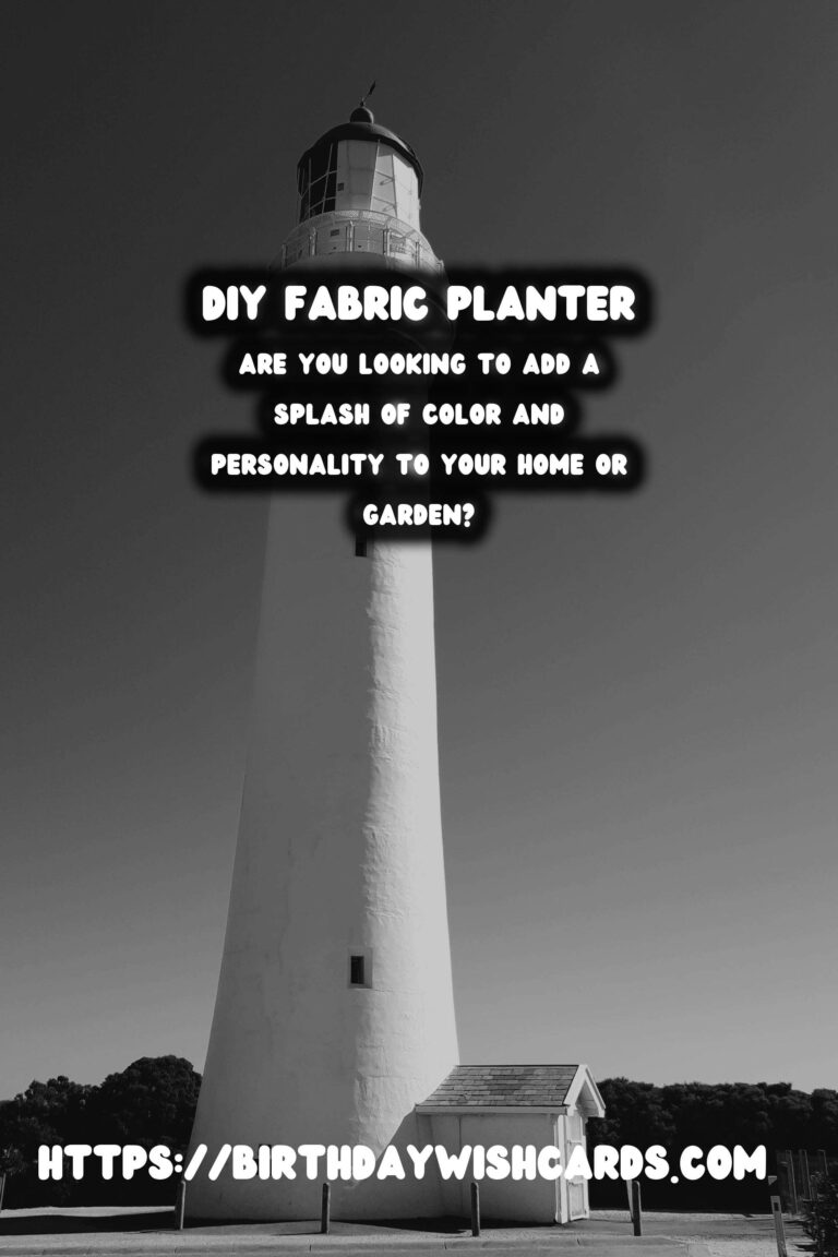 How to Create Beautiful DIY Fabric Covered Planters