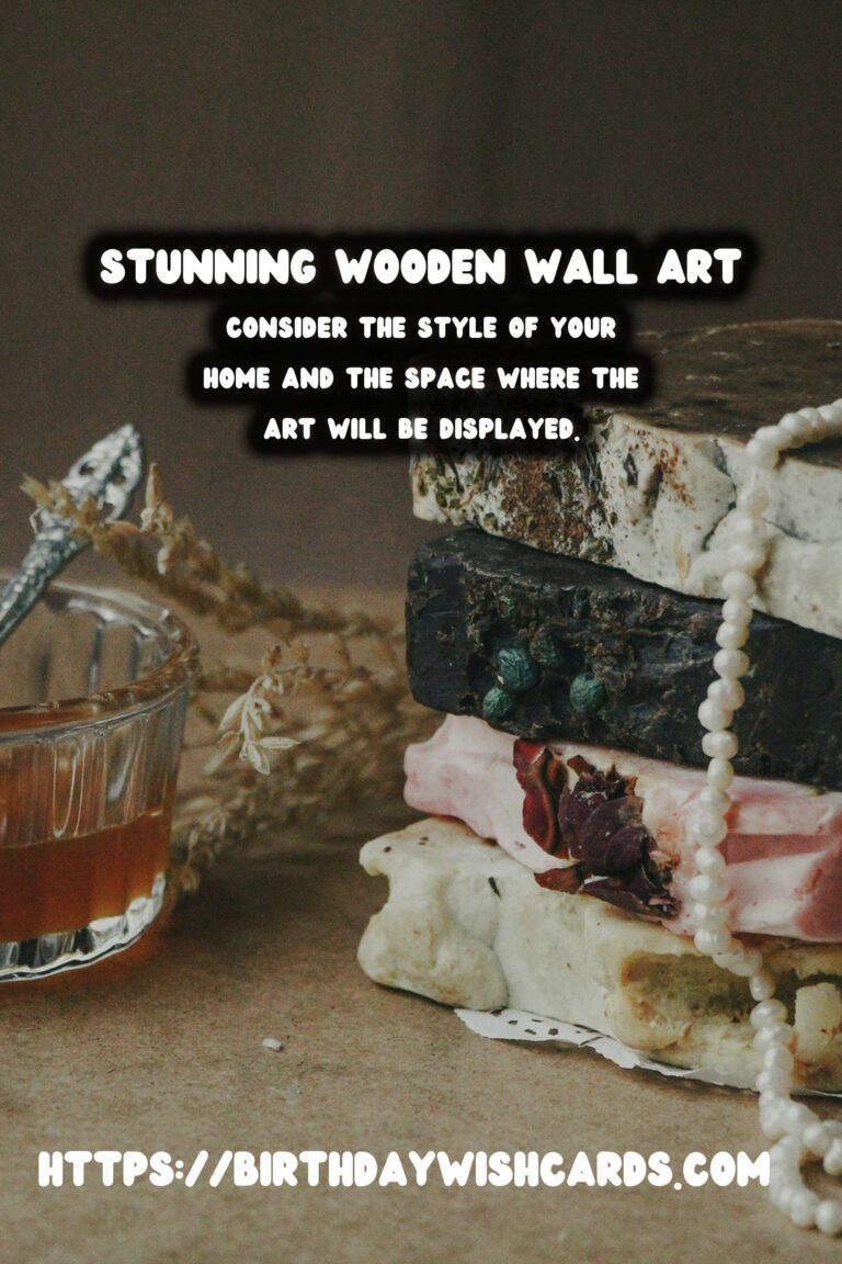 How to Create Stunning DIY Wooden Wall Art for Your Home