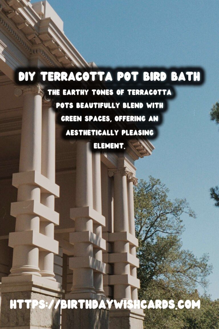 How to Create a Beautiful DIY Terracotta Pot Bird Bath