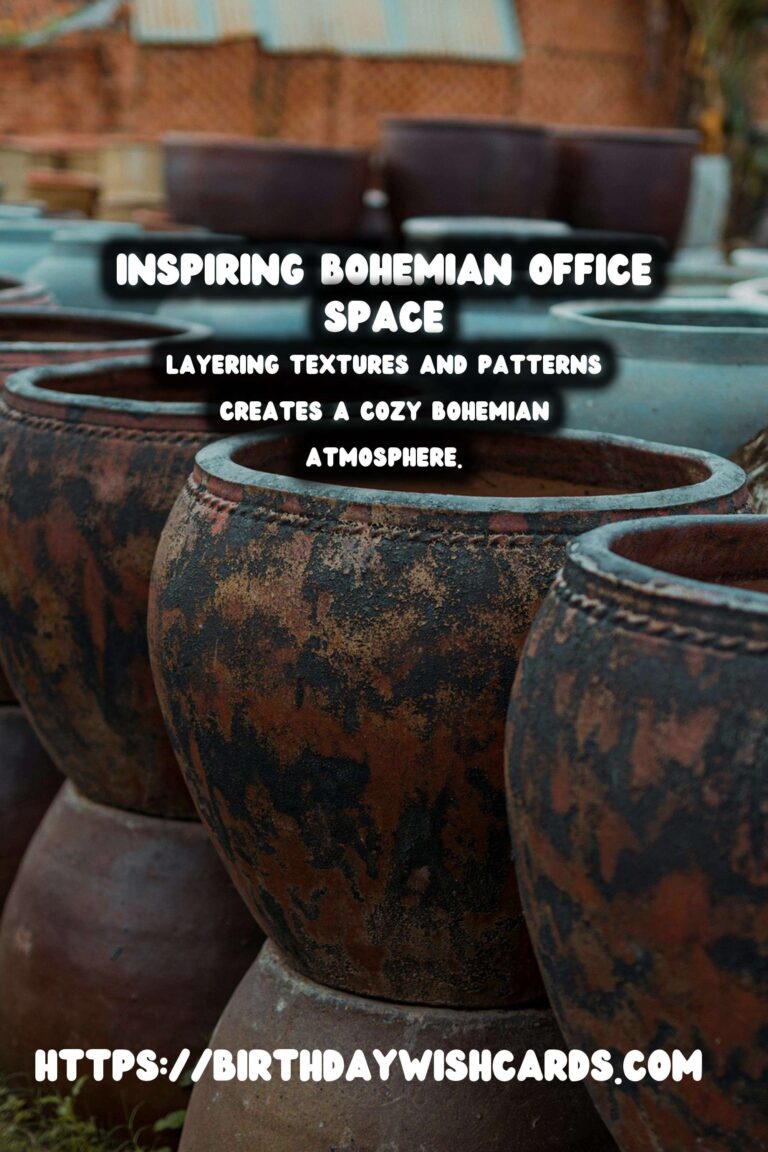 How to Create a Bohemian Office Space That Inspires Creativity