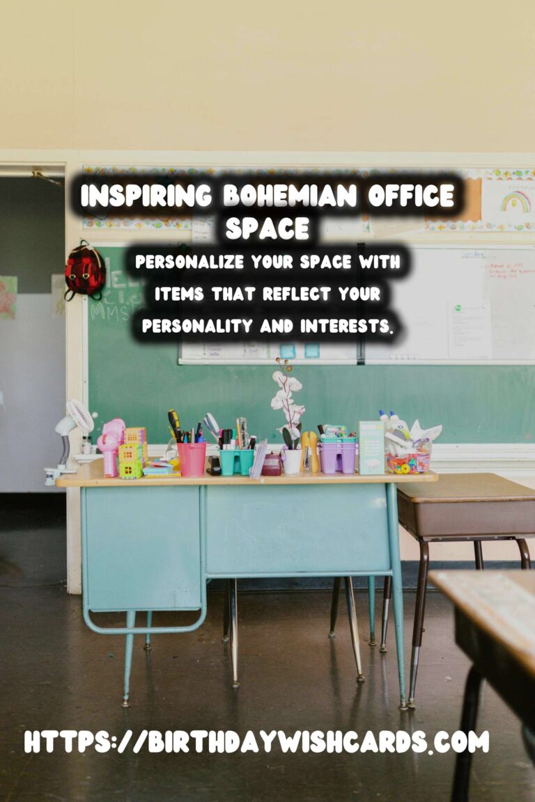 How to Create a Bohemian Office Space That Inspires Creativity