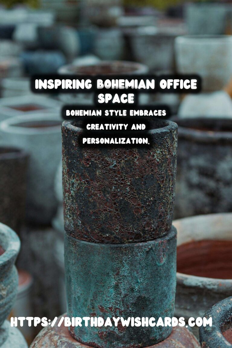 How to Create a Bohemian Office Space That Inspires Creativity