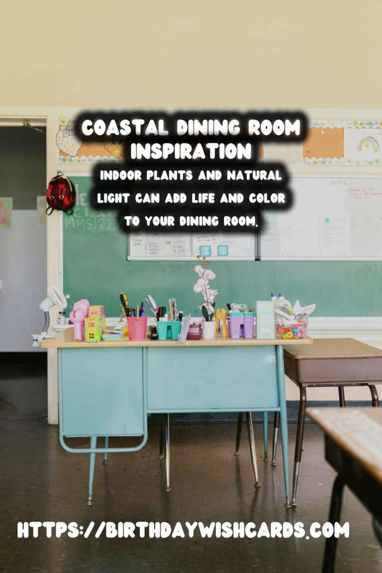 How to Create a Coastal Inspired Dining Room
