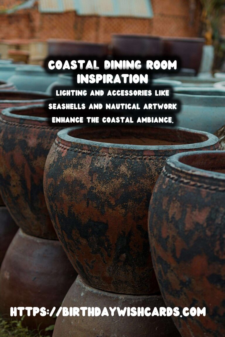 How to Create a Coastal Inspired Dining Room