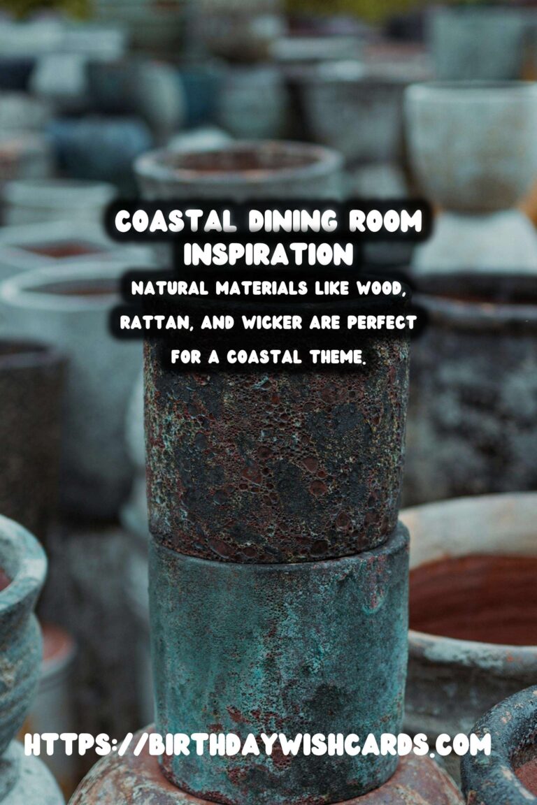 How to Create a Coastal Inspired Dining Room