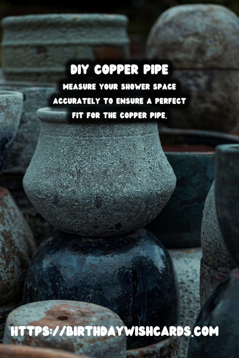 How to Create a DIY Copper Pipe Shower Rod