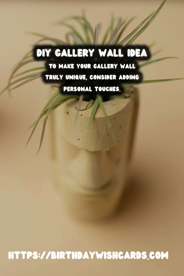 How to Create a Stunning DIY Gallery Wall for Family Photos