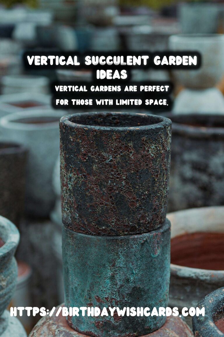How to Create a Stunning DIY Vertical Succulent Garden