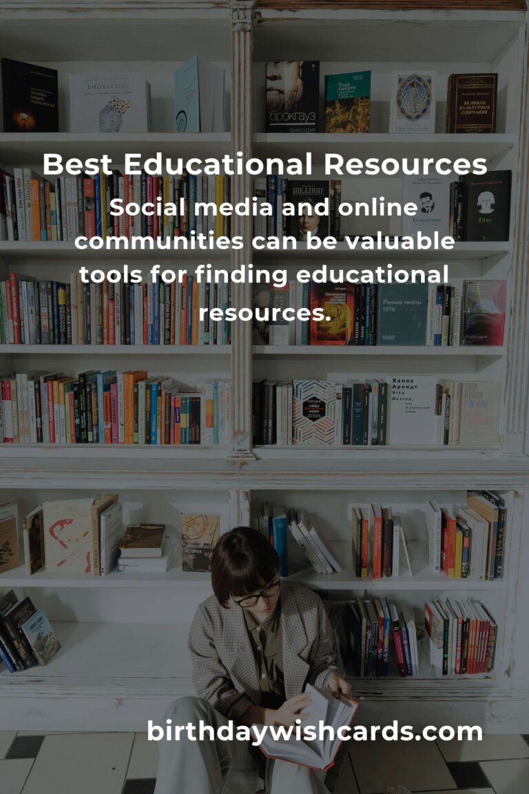 How to Find the Best Educational Resources Online