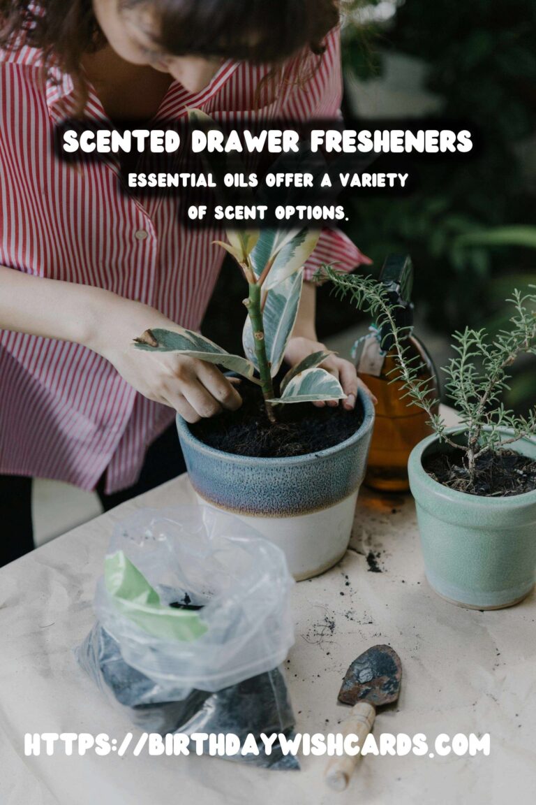 How to Make DIY Scented Drawer Fresheners for a Pleasant Aroma