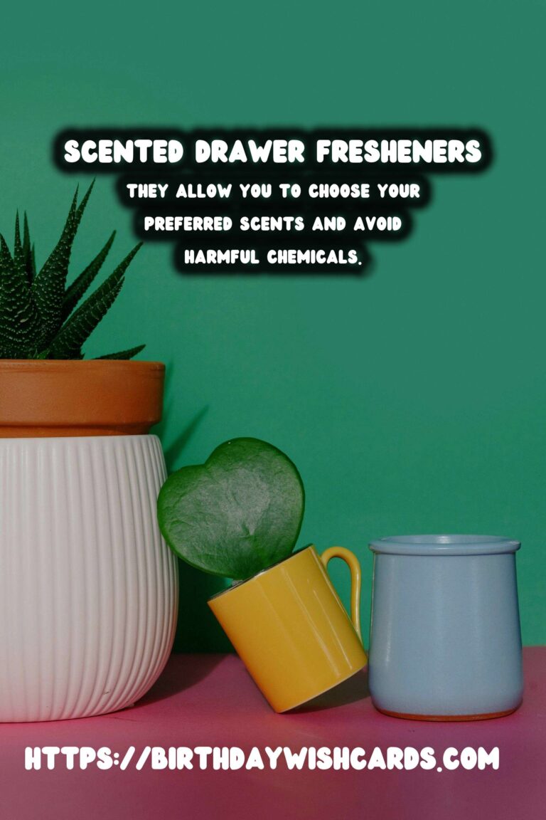 How to Make DIY Scented Drawer Fresheners for a Pleasant Aroma
