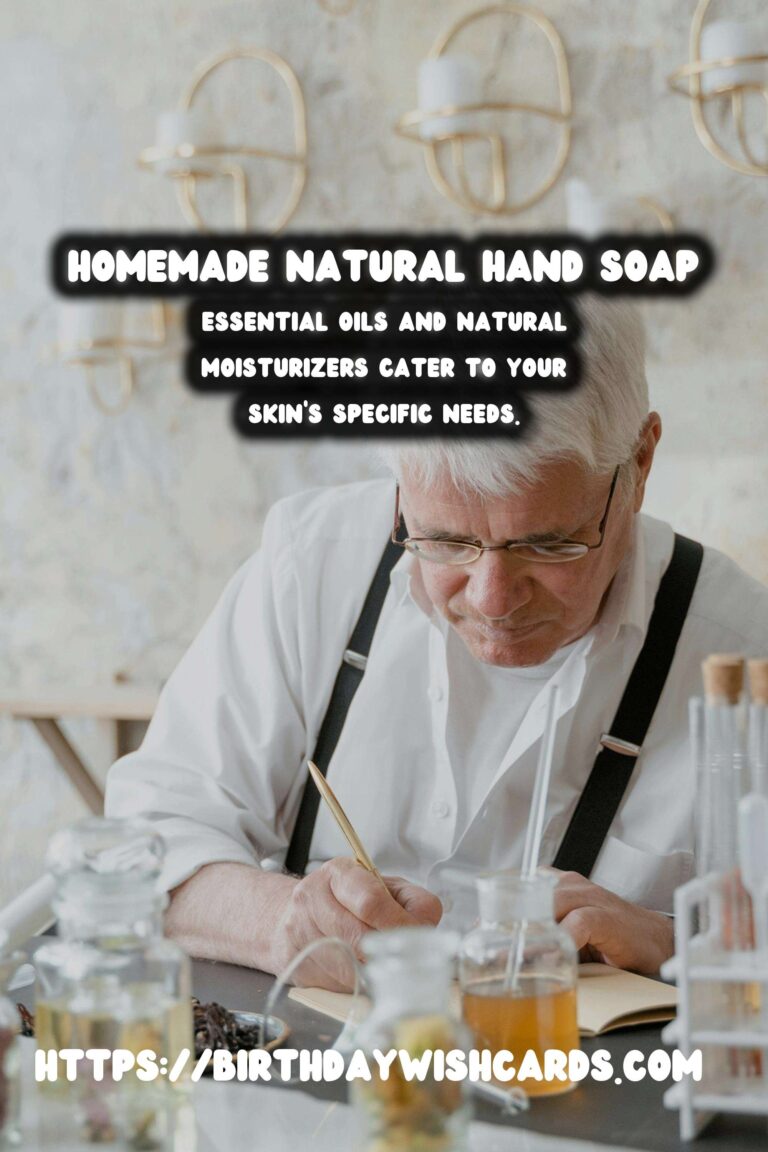 How to Make Homemade Natural Hand Soap for Healthier Skin