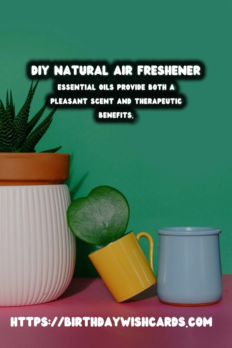 How to Make Your Own Homemade Natural Air Freshener Spray