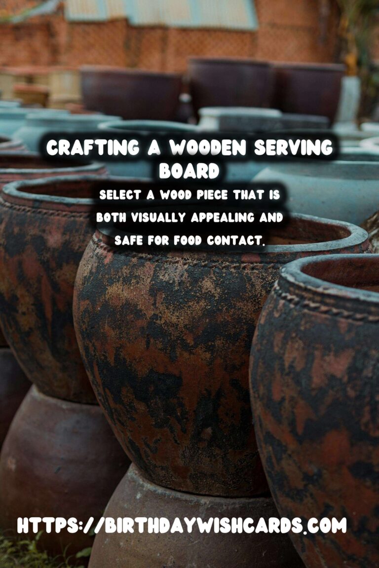 How to Make a DIY Wooden Serving Board with Handles