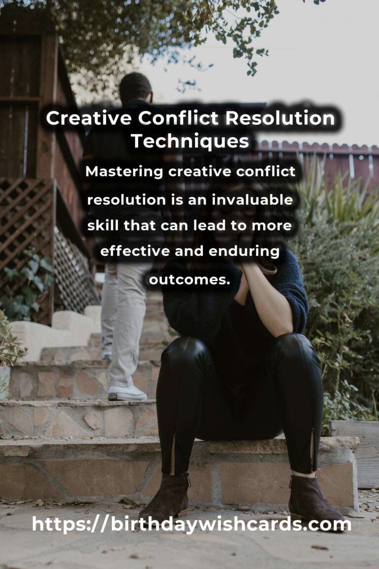 How to Master Creative Conflict Resolution for Effective Outcomes