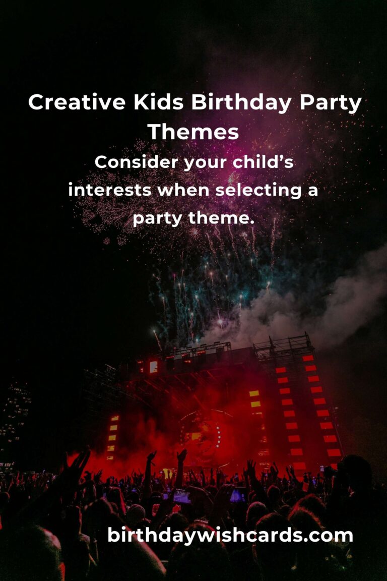 How to Plan a Kids’ Birthday Party with Fun Themes