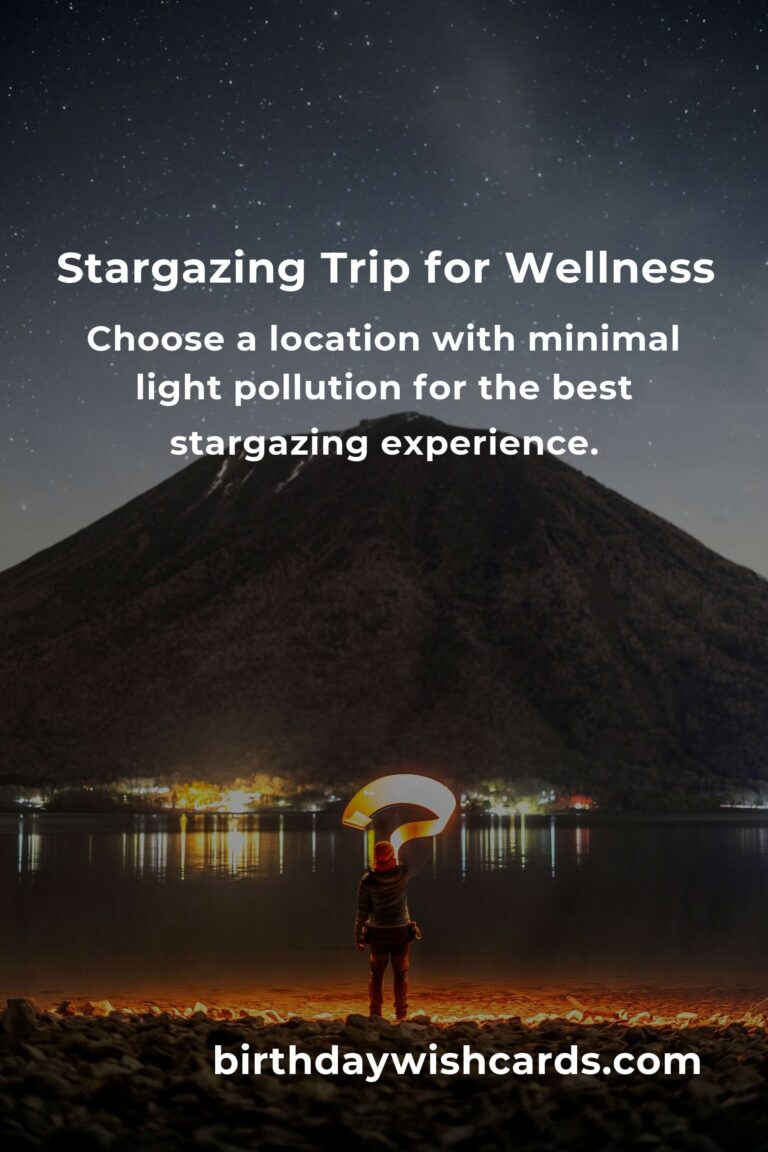 How to Plan a Stargazing Trip for Nighttime Wellness