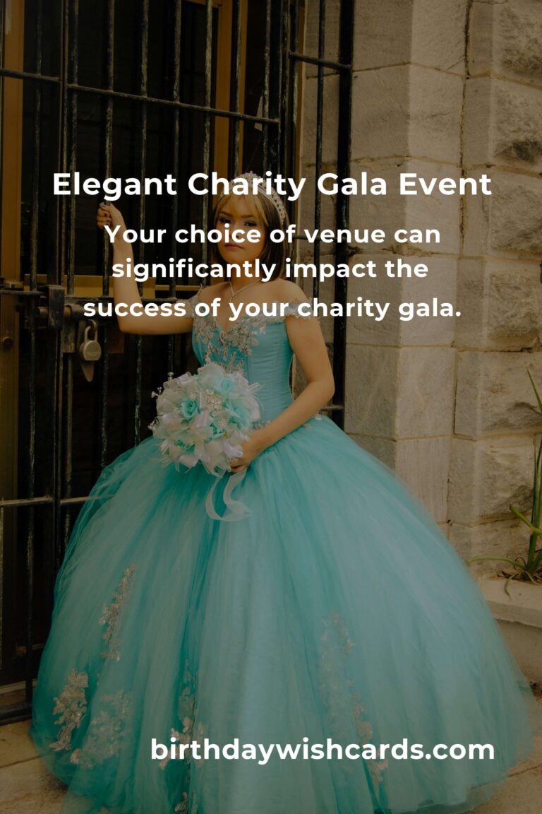 How to Plan a Successful Charity Gala: Essential Event Tips
