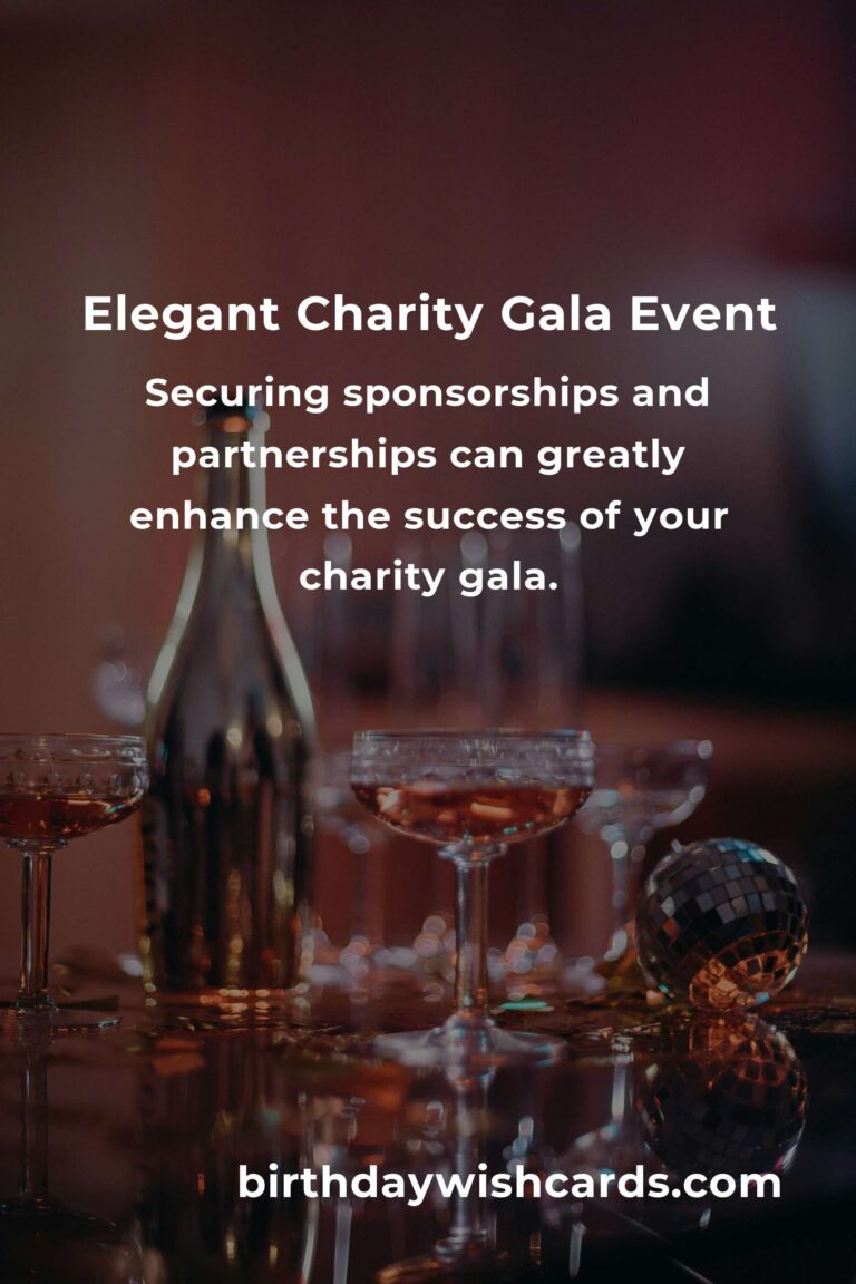 How to Plan a Successful Charity Gala: Essential Event Tips