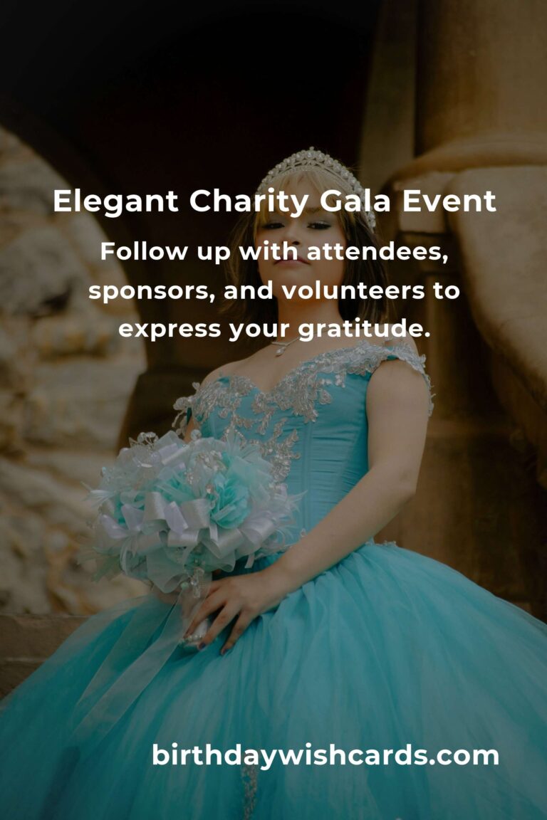 How to Plan a Successful Charity Gala: Essential Event Tips