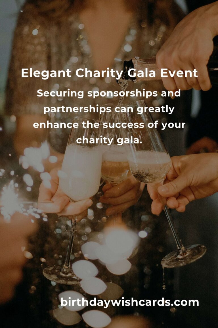 How to Plan a Successful Charity Gala: Essential Event Tips