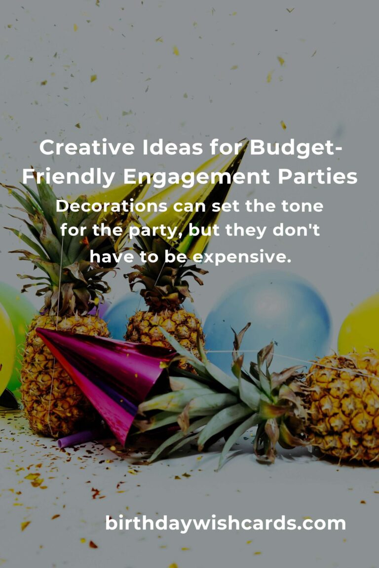 How to Plan a Surprise Engagement Party on a Budget