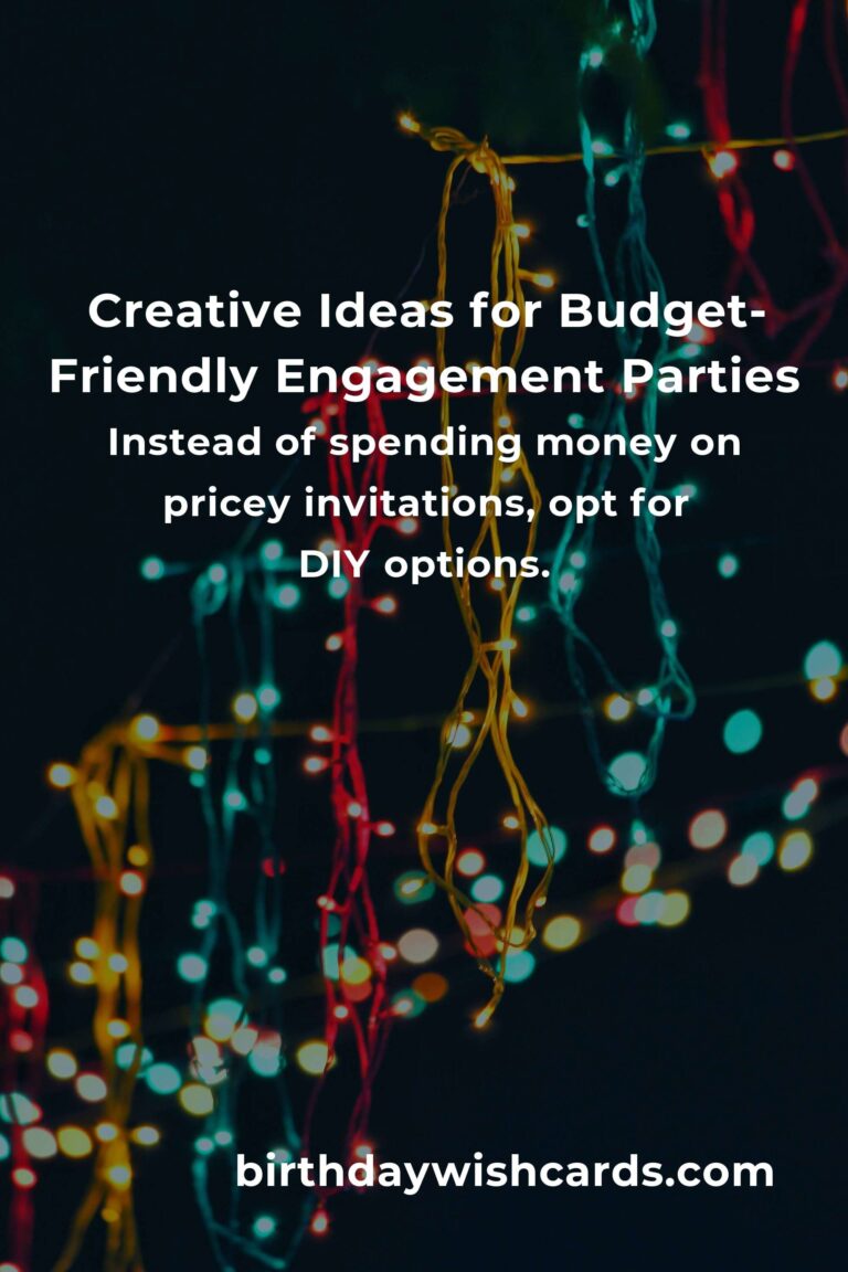 How to Plan a Surprise Engagement Party on a Budget