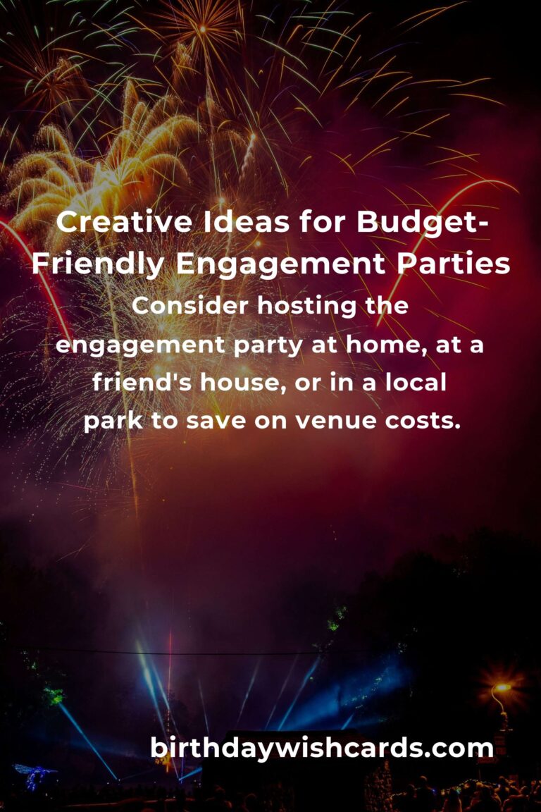 How to Plan a Surprise Engagement Party on a Budget