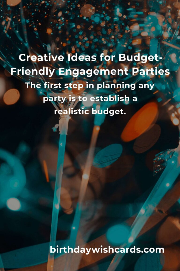 How to Plan a Surprise Engagement Party on a Budget