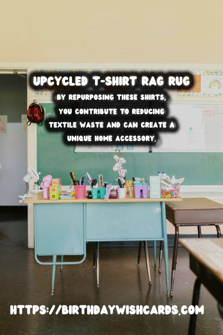 How to Upcycle Old T-Shirts into Rag Rugs: A Step-by-Step Guide