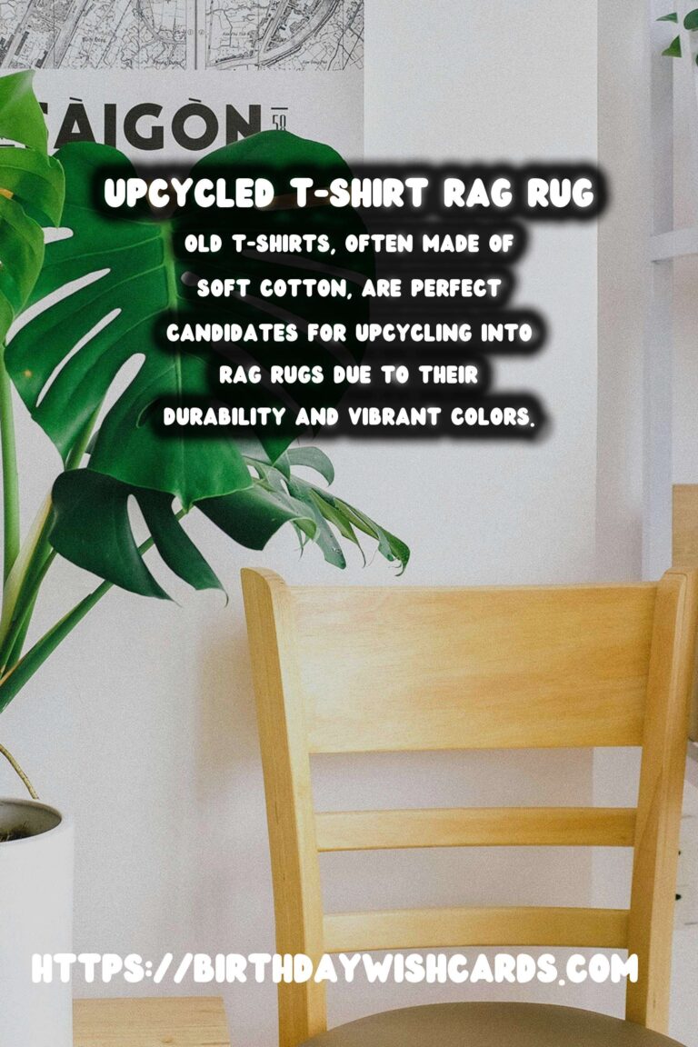 How to Upcycle Old T-Shirts into Rag Rugs: A Step-by-Step Guide