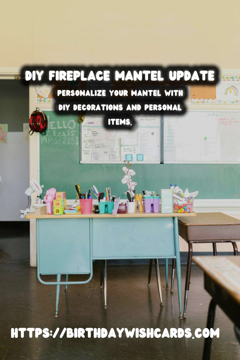 How to Update Fireplace Mantels with DIY Flair