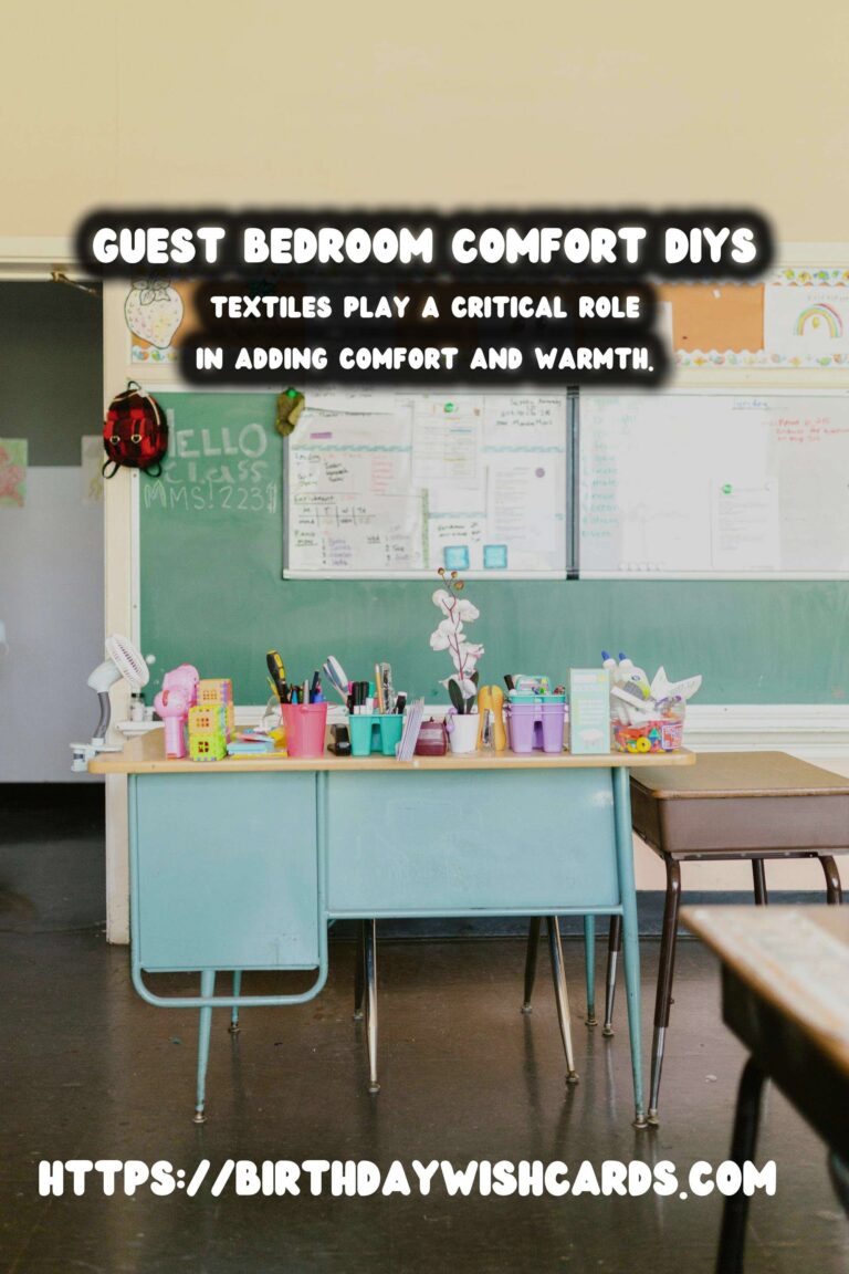 How to Update Guest Bedrooms with Comfort DIYs