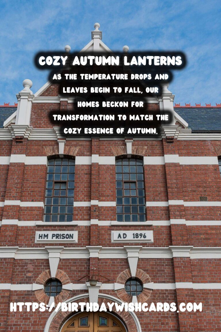 Illuminate Your Space: Crafting Cozy Autumn Lanterns