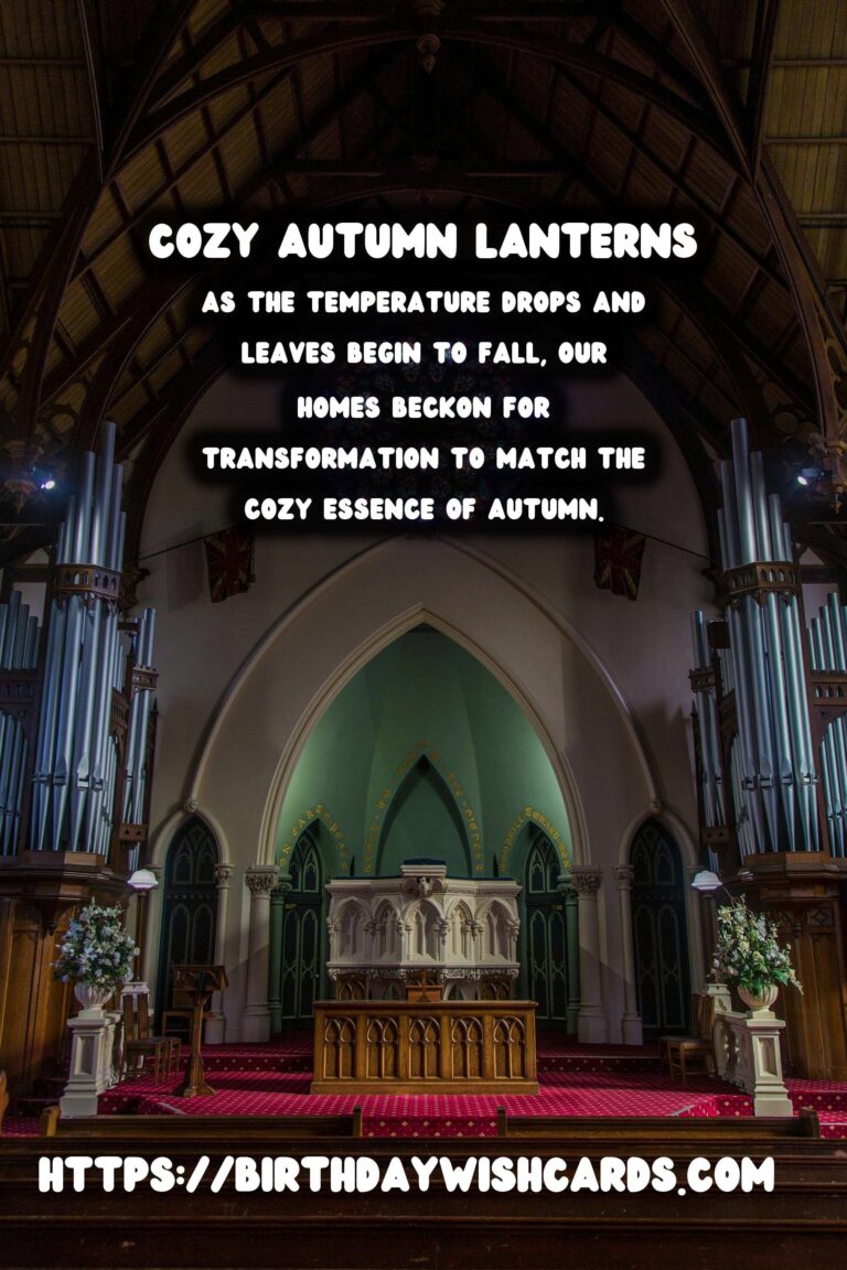 Illuminate Your Space: Crafting Cozy Autumn Lanterns